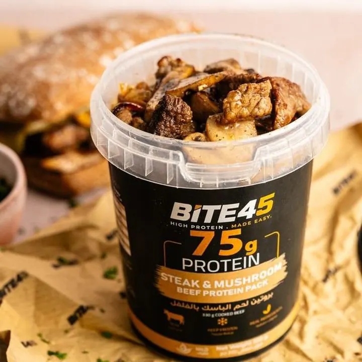 Steak & Mushroom Beef Protein Pack